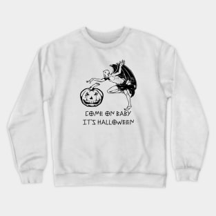 Hallween Pumpkin Crewneck Sweatshirt